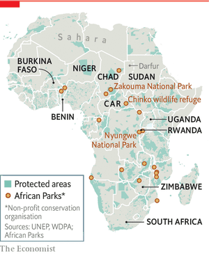 the economist - African protected areas